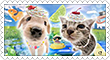 nintendogs and cats stamp