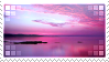 pink skies stamp